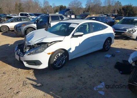2016 Honda Civic Lx z USA, uszkodzony, nr VIN 19XFC2F52GE058130
